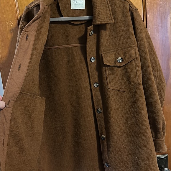 Camel long shacket - Picture 4 of 7